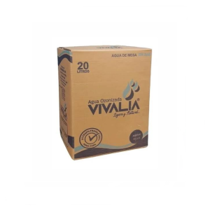 AGUA DE MESA OZONIZADA VIVALIA 20 LITROS EN CAJA