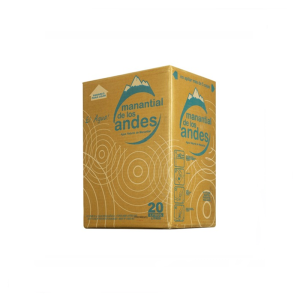 AGUA MINERAL MANANTIAL DE LOS ANDES 20 LITROS EN CAJA