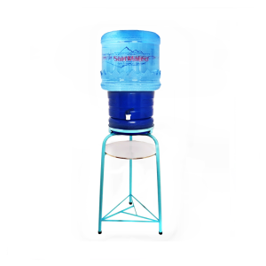 Base Metalica + Dispensador Azul + Bidon de Agua Mineral San Mateo 21 L + Envase