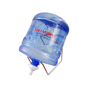 Soporte + Valvula + Bidon de Agua Mineral San Mateo 21 Litros + Envase